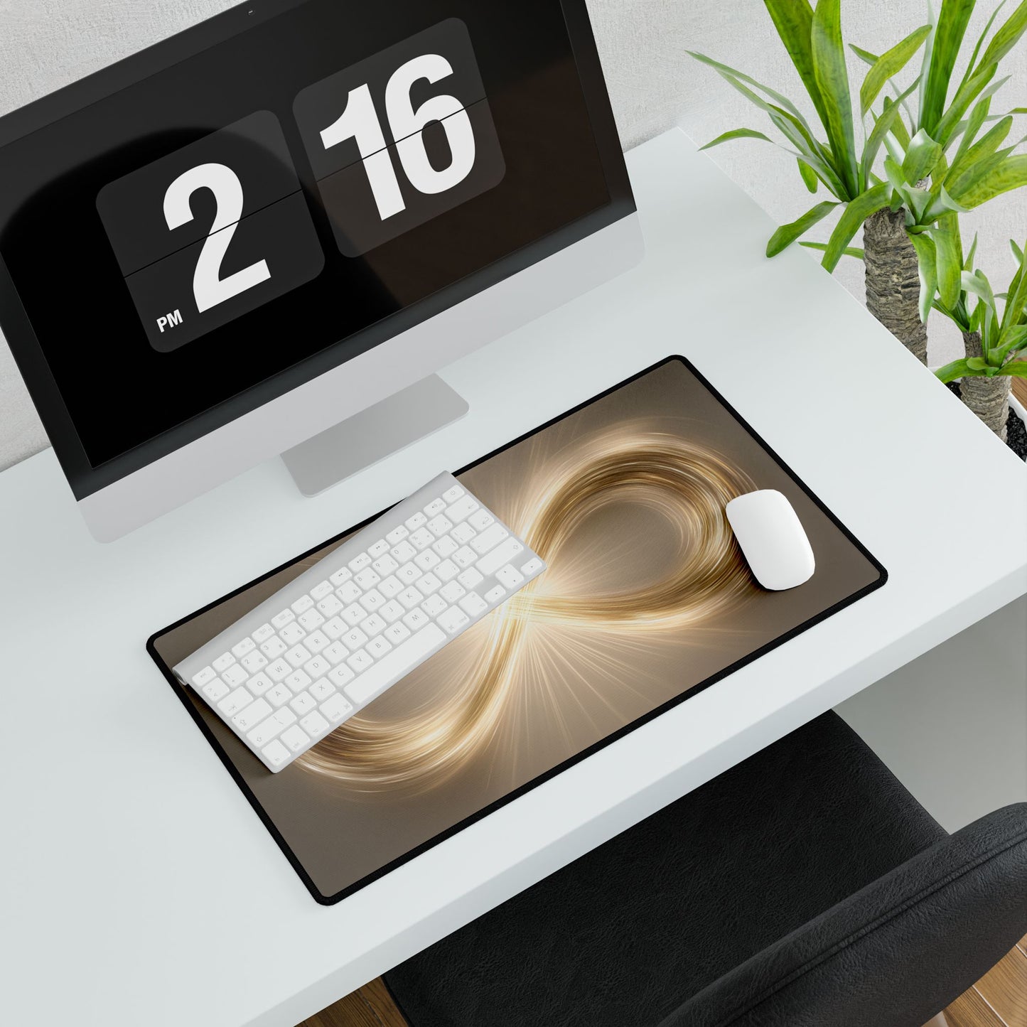 Infinity Glow Desk Mat — XXL Gaming / Office Mousepad