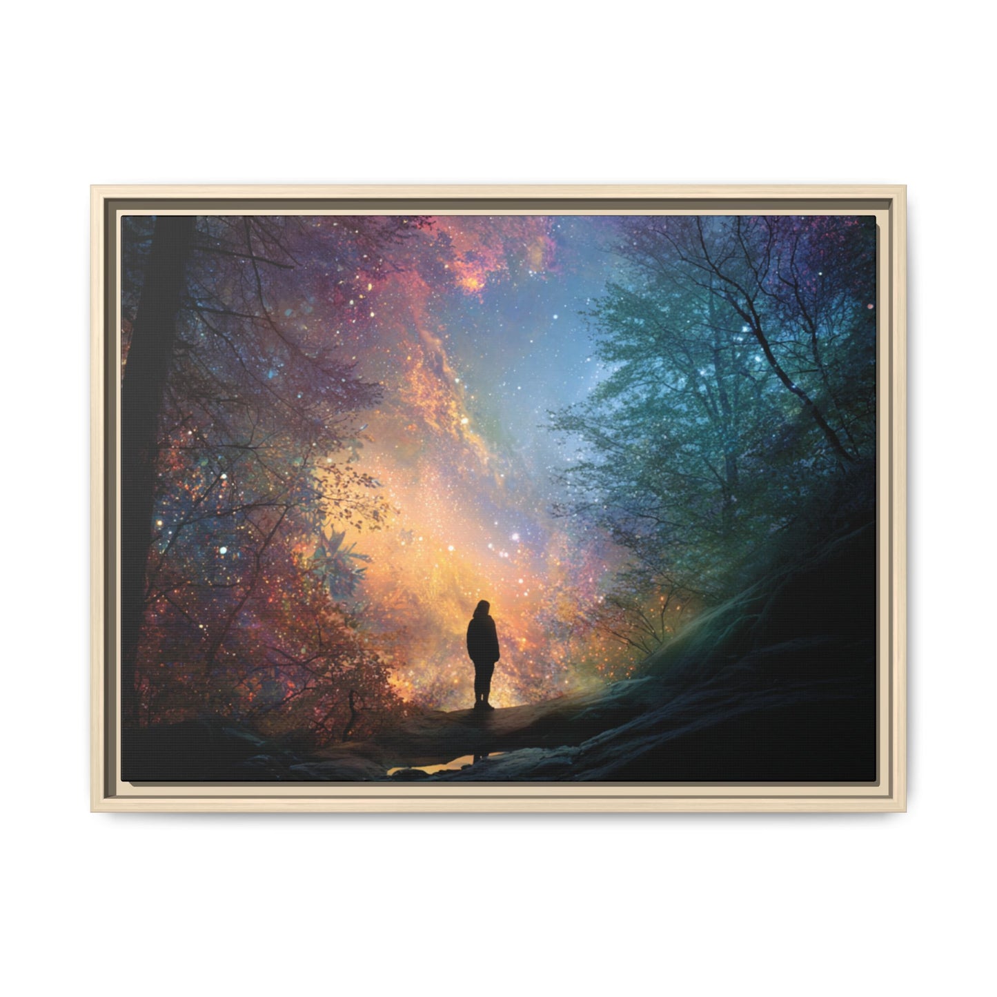Edge of the Universe - Framed Matte Wall Art