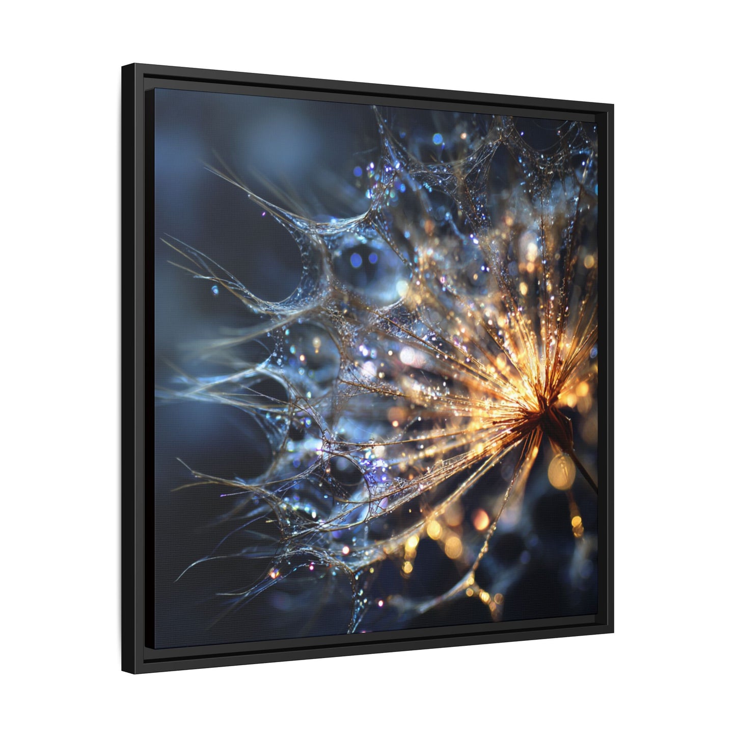 "Intentional Wish" - Framed Matte Canvas Art