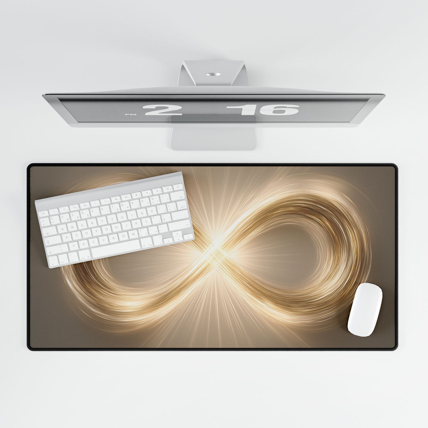 Infinity Glow Desk Mat — XXL Gaming / Office Mousepad