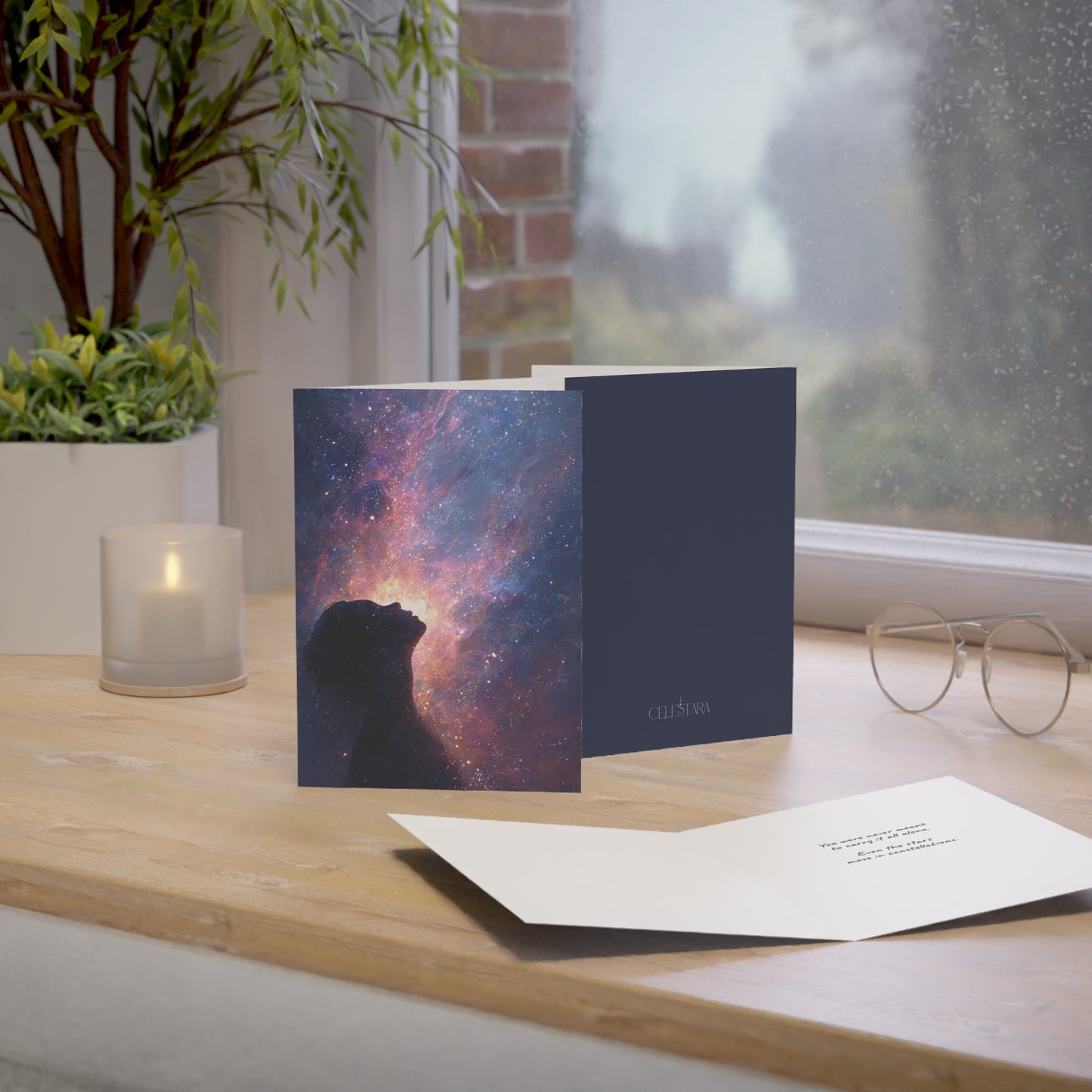 "Even the Stars" - Greeting Card