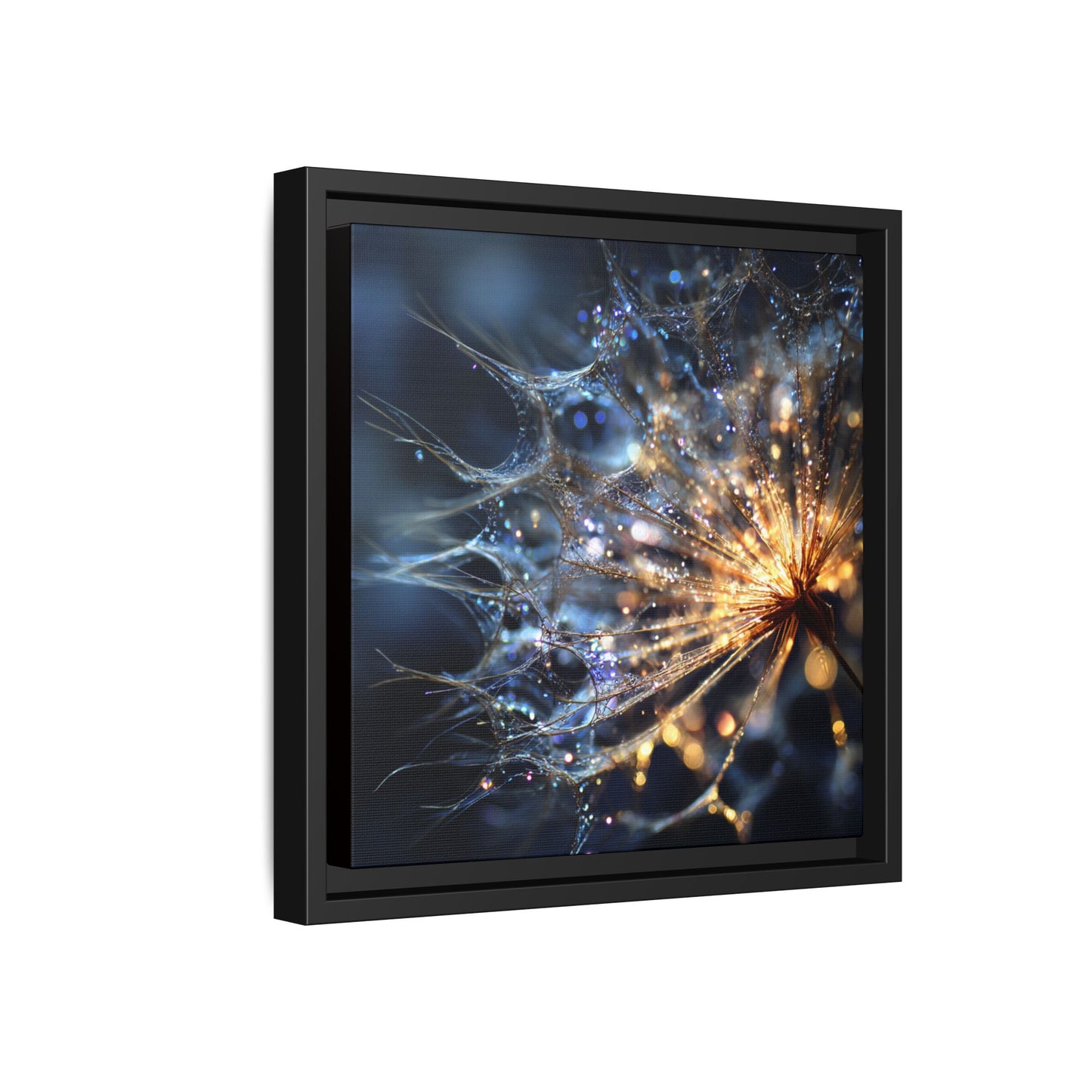 "Intentional Wish" - Framed Matte Canvas Art