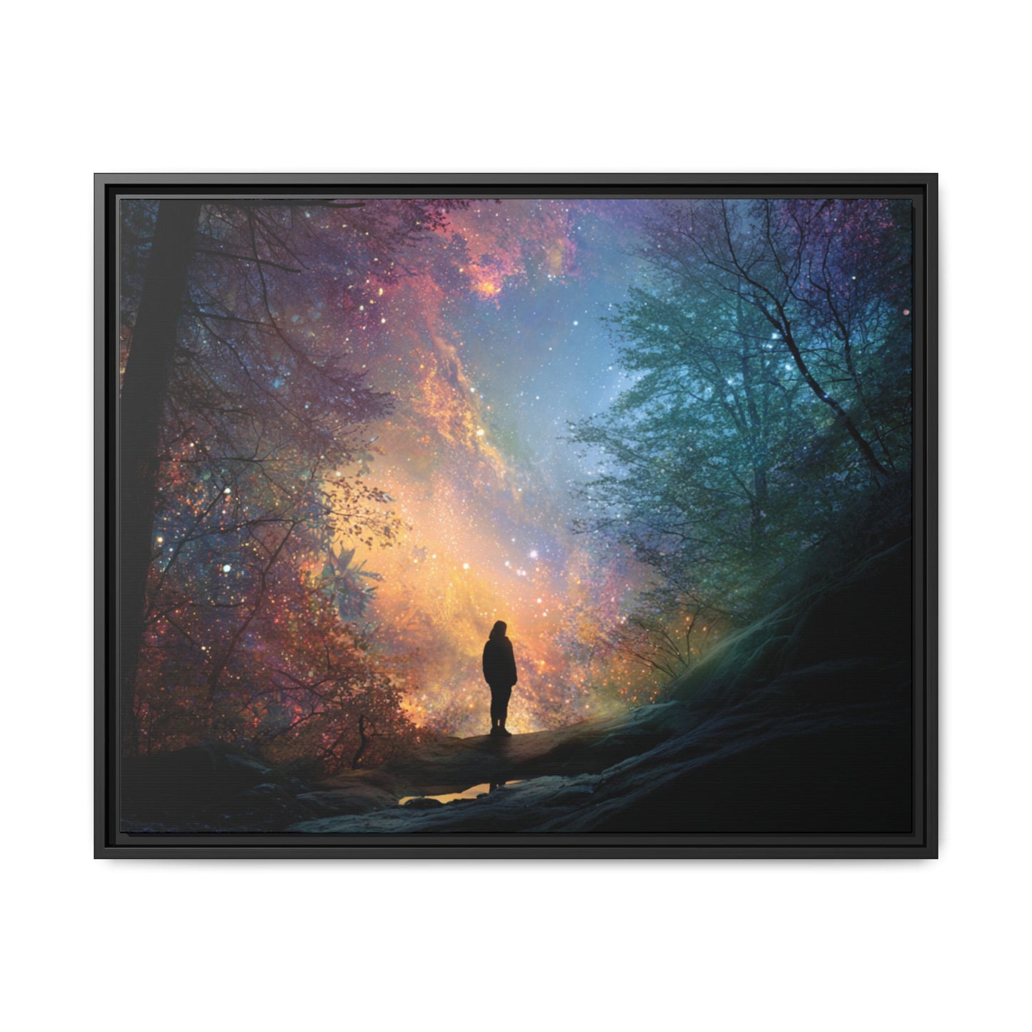 Edge of the Universe - Framed Matte Wall Art