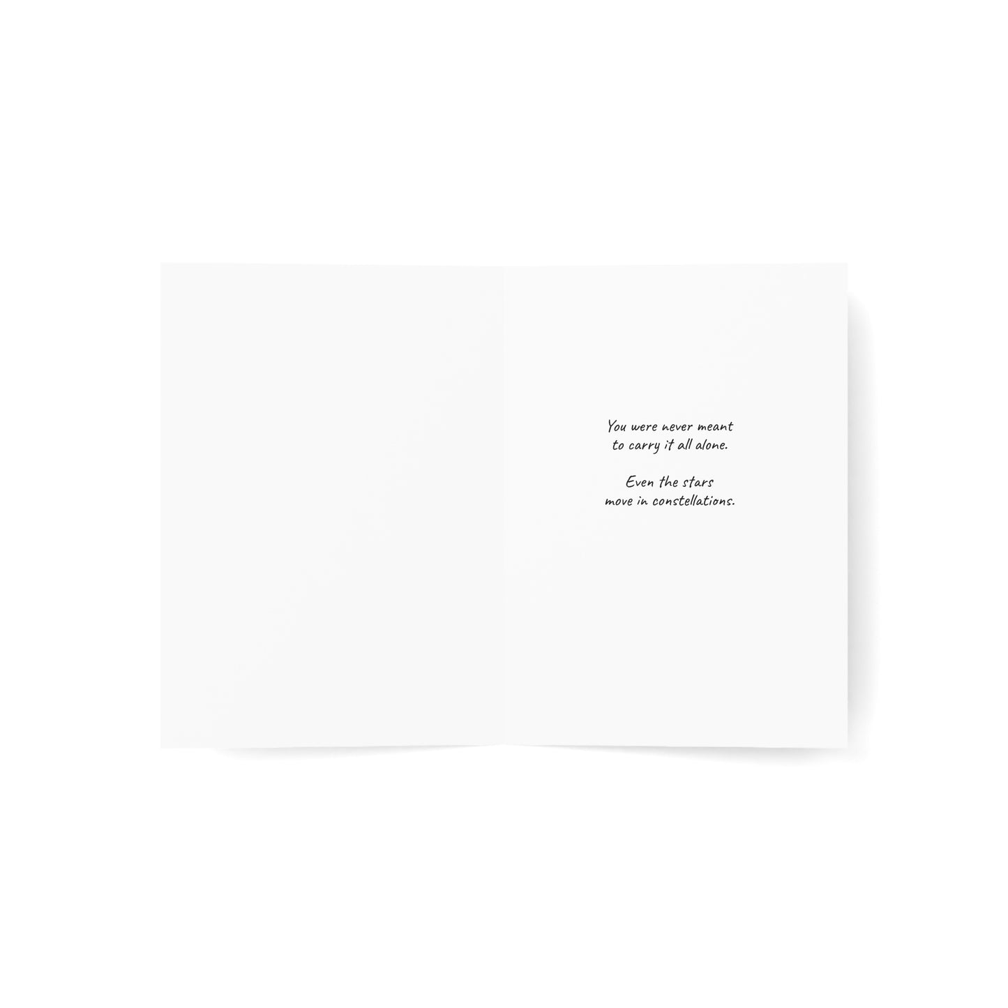 "Even the Stars" - Greeting Card