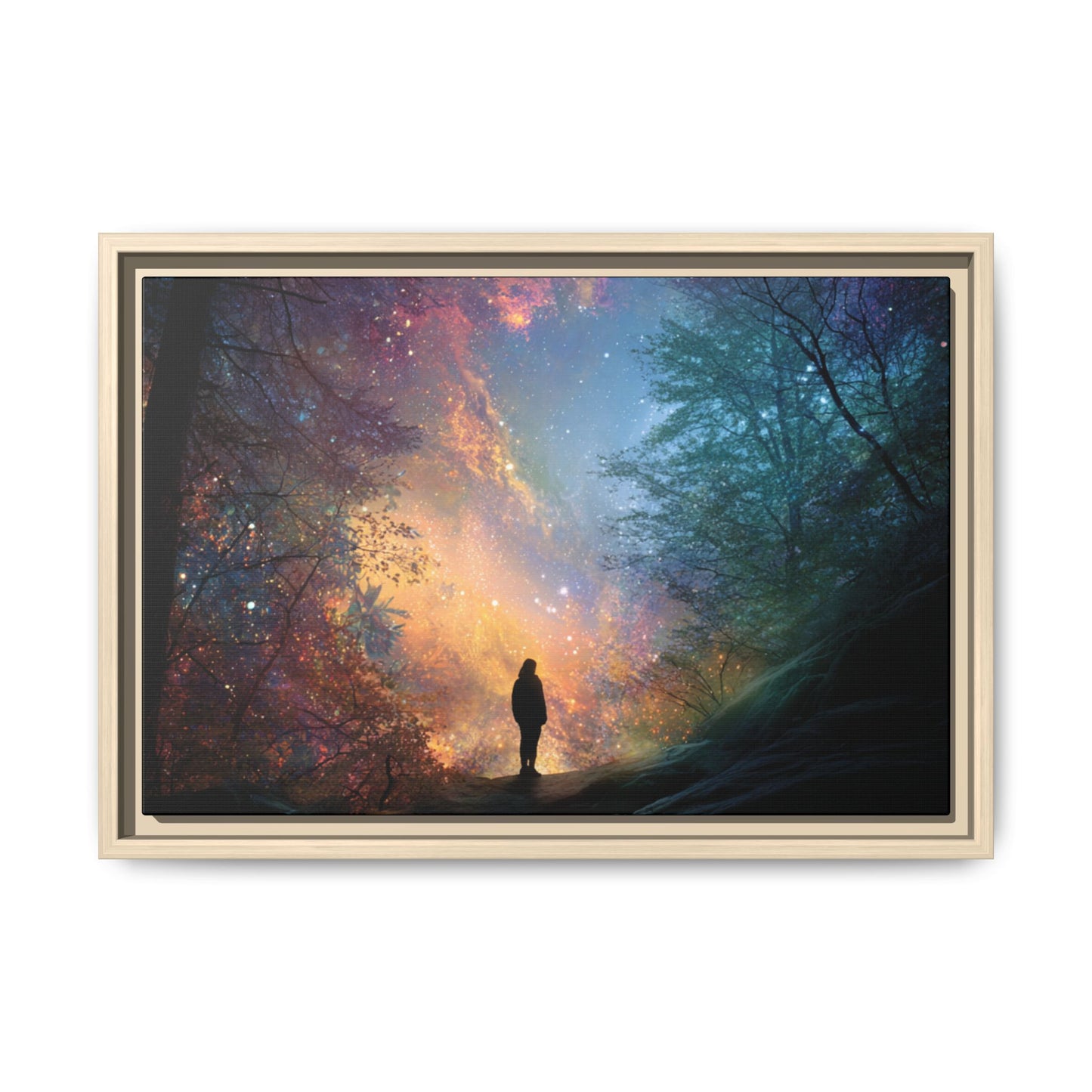 Edge of the Universe - Framed Matte Wall Art