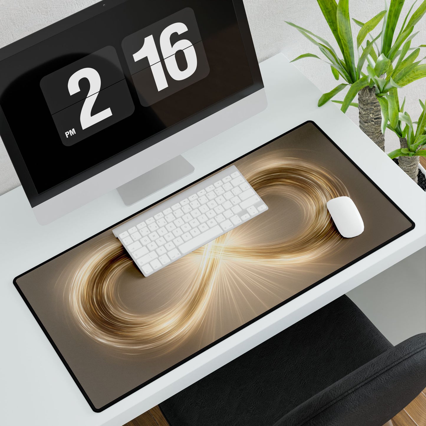 Infinity Glow Desk Mat — XXL Gaming / Office Mousepad