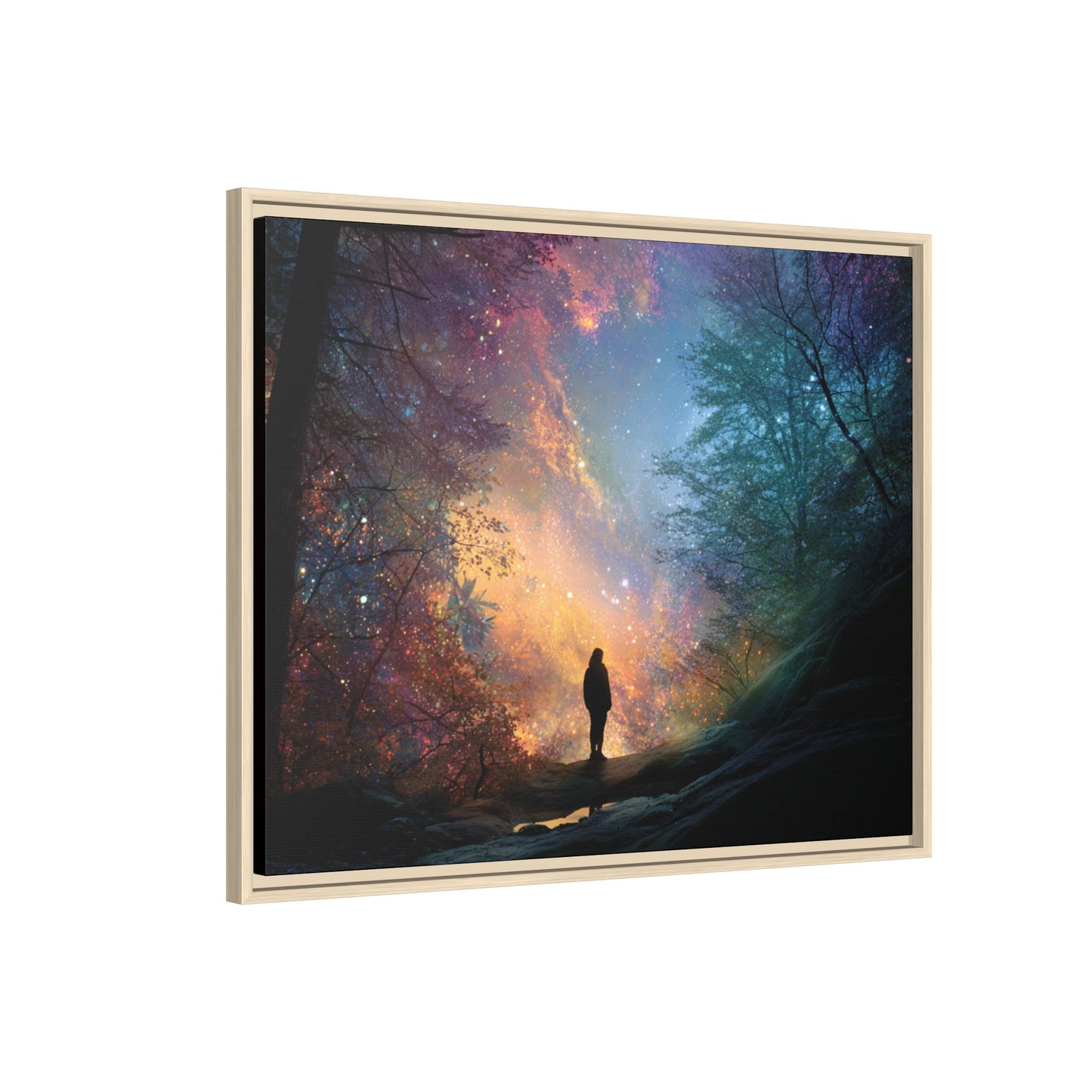 Edge of the Universe - Framed Matte Wall Art
