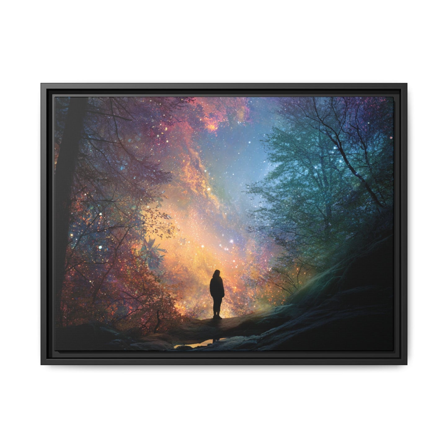 Edge of the Universe - Framed Matte Wall Art
