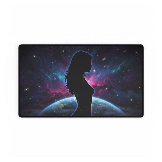 Feminine Galaxy Desk Mat — XXL Gaming / Office Mousepad