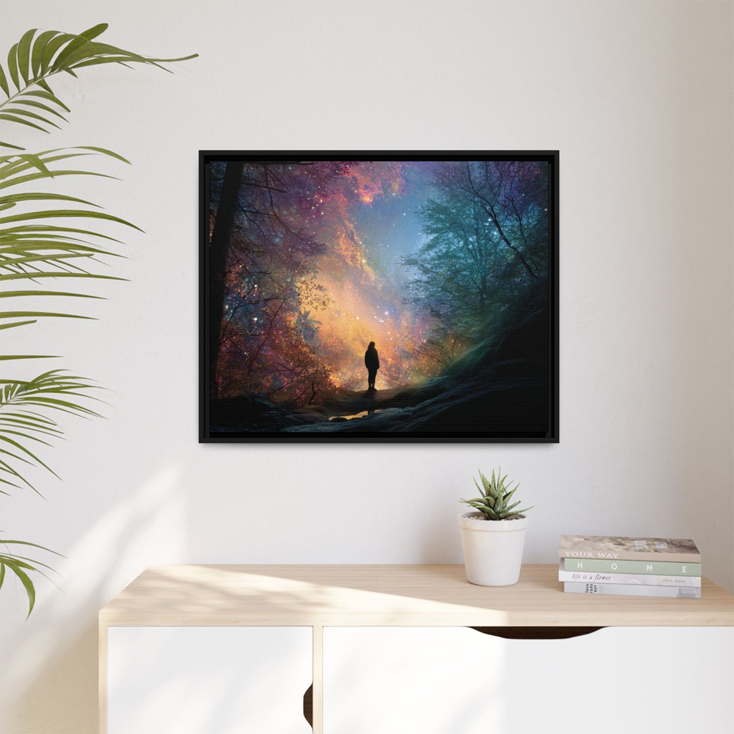 Edge of the Universe - Framed Matte Wall Art