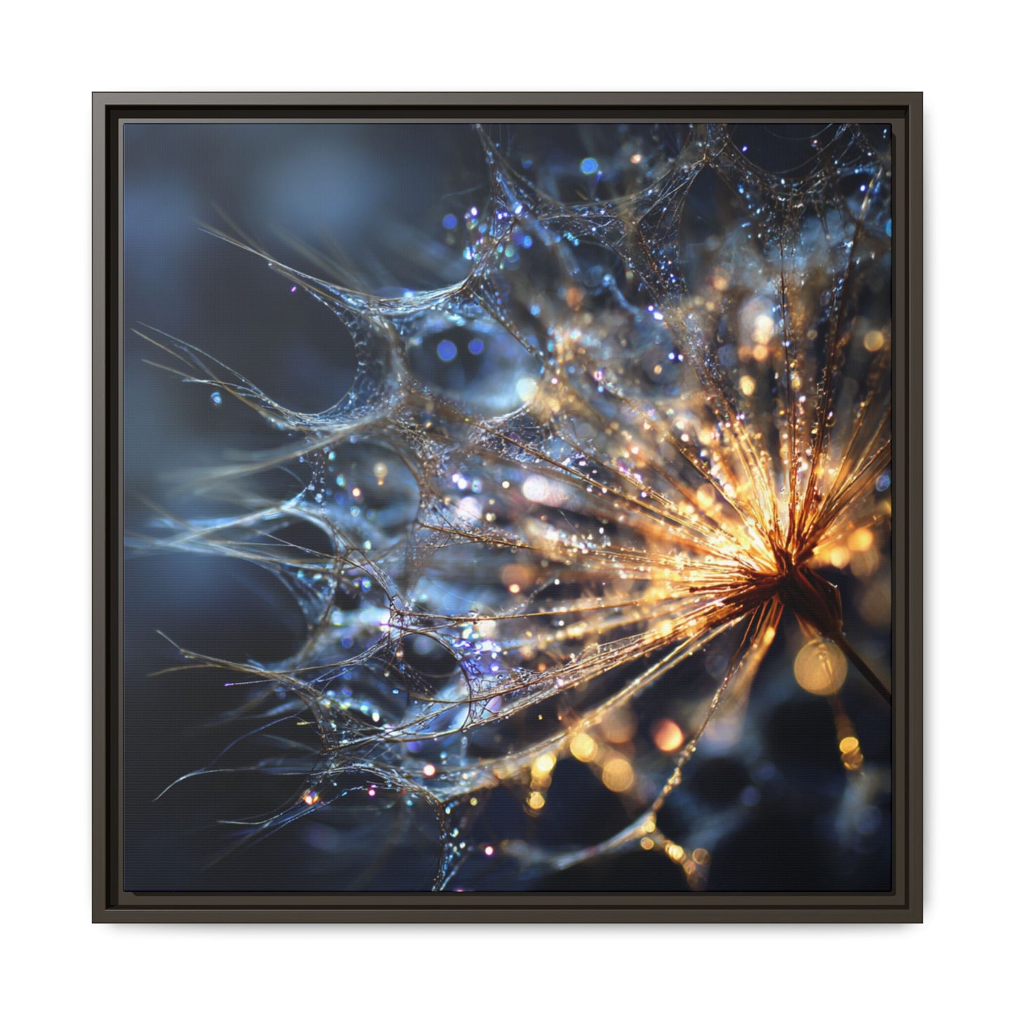 "Intentional Wish" - Framed Matte Canvas Art