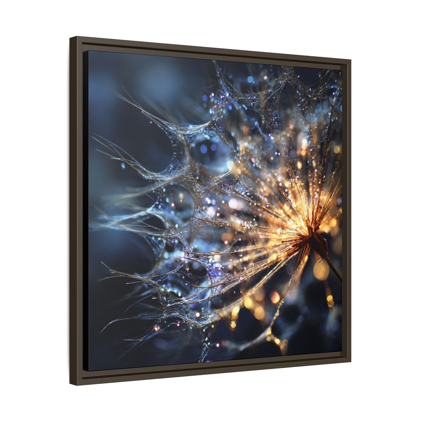 "Intentional Wish" - Framed Matte Canvas Art