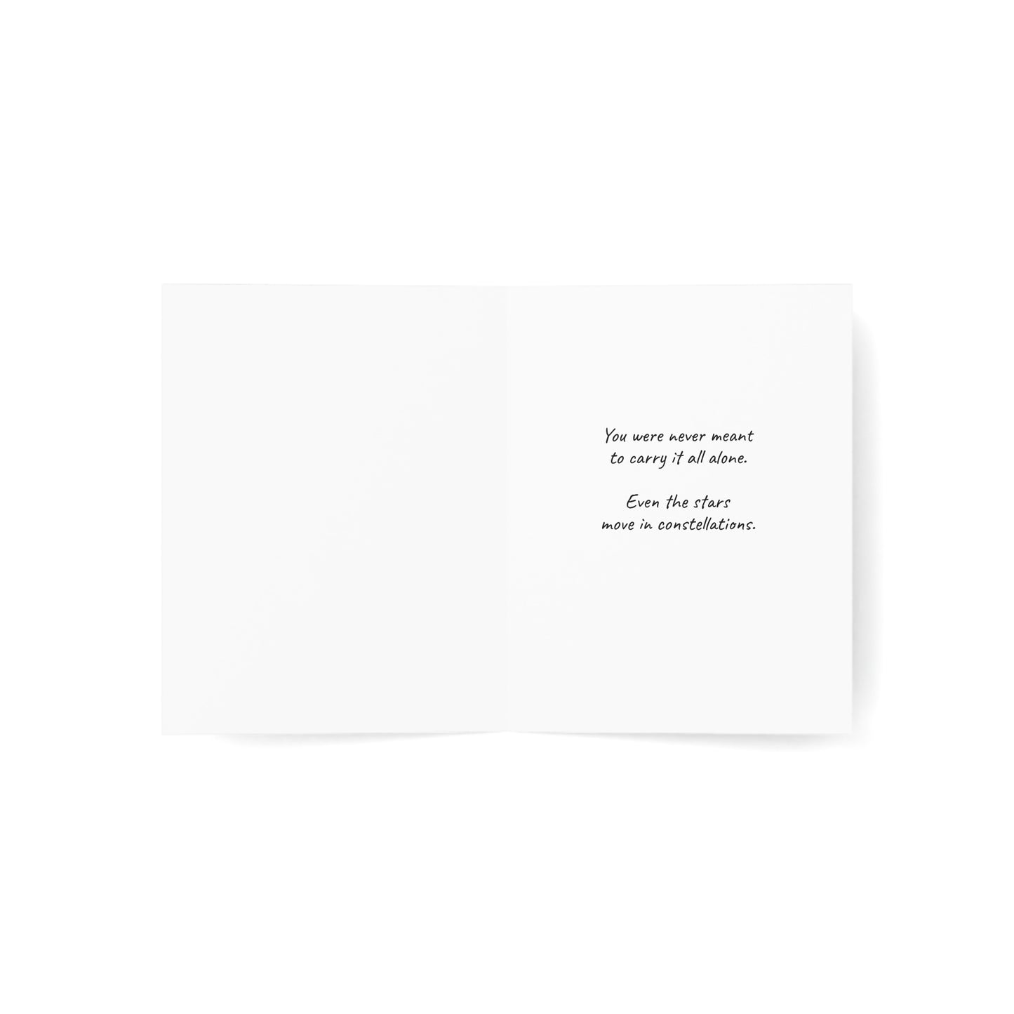 "Even the Stars" - Greeting Card