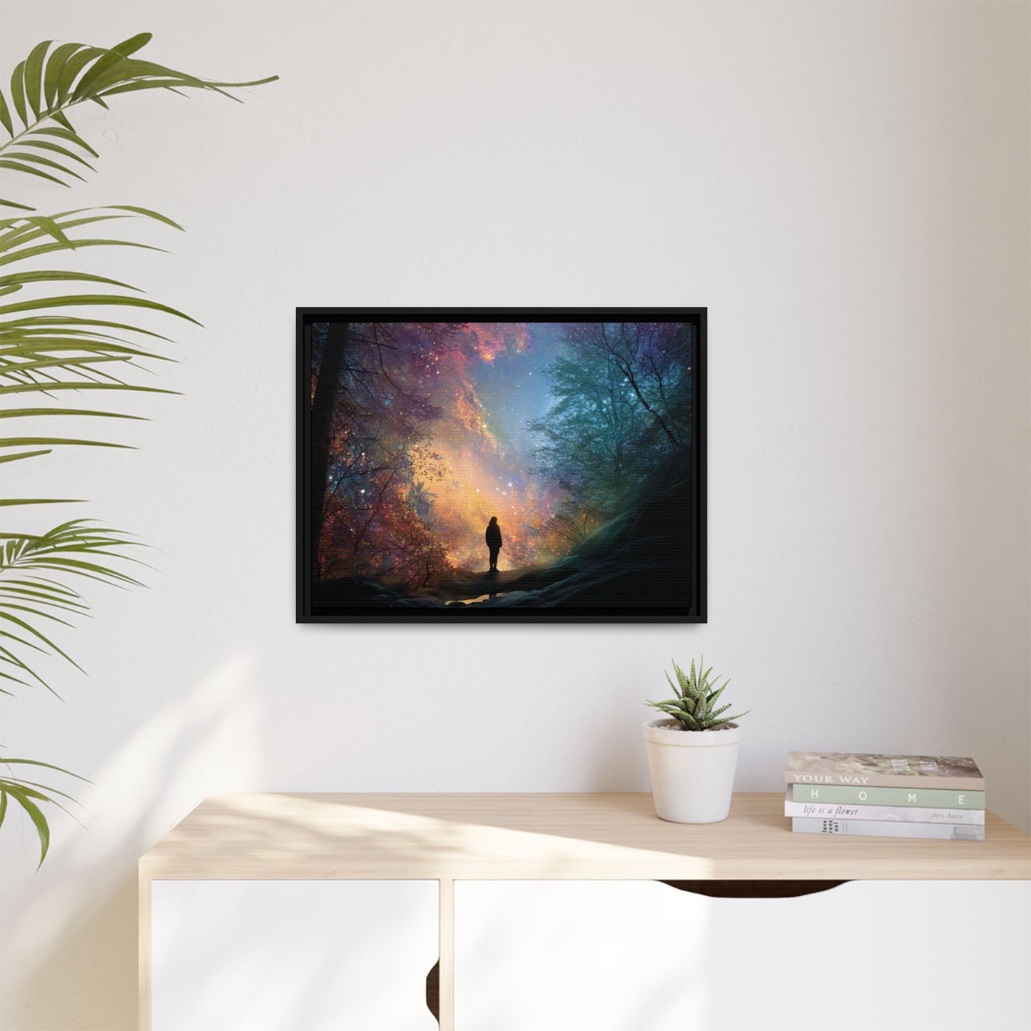 Edge of the Universe - Framed Matte Wall Art