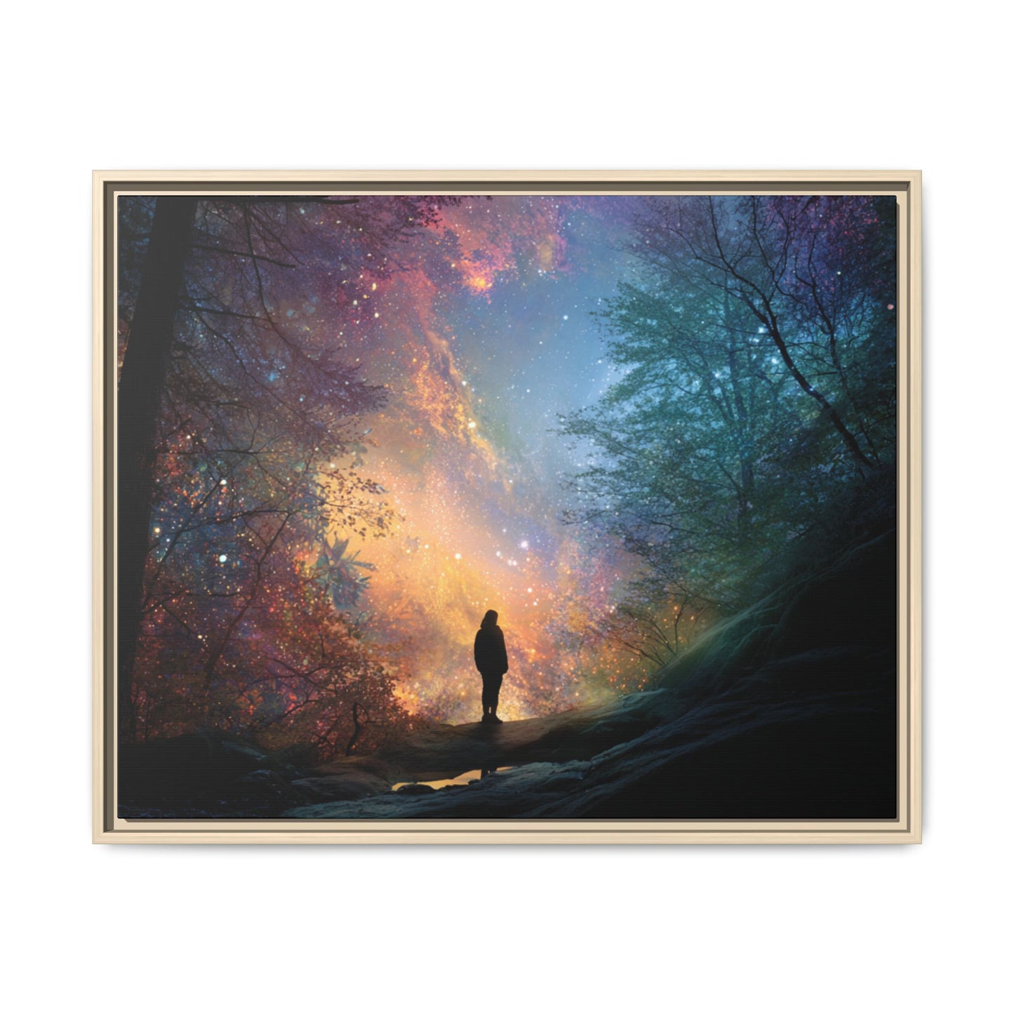 Edge of the Universe - Framed Matte Wall Art
