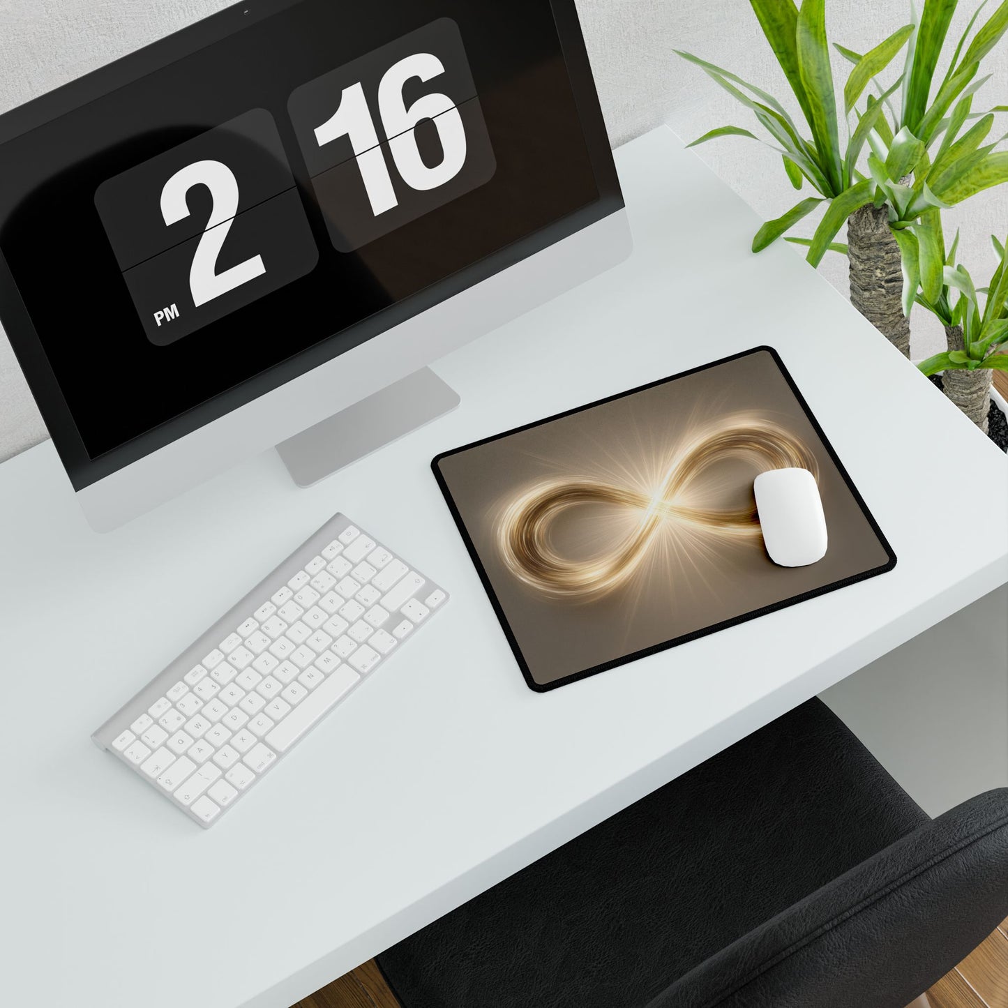 Infinity Glow Desk Mat — XXL Gaming / Office Mousepad