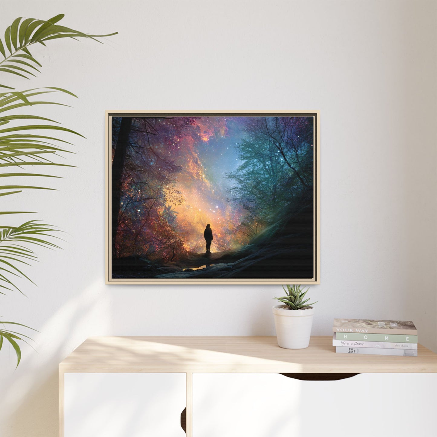 Edge of the Universe - Framed Matte Wall Art