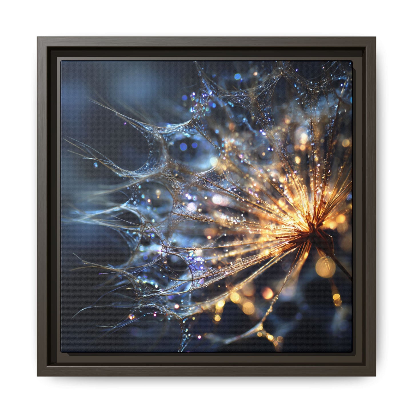 "Intentional Wish" - Framed Matte Canvas Art